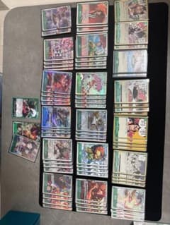 ワンピースカード 緑ミホーク　構築デッキ　パーツのサムネイル