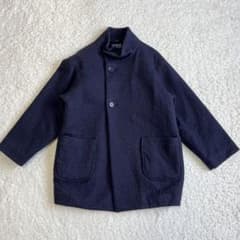 BLUE BLUE JAPAN ネイビーコート　シワ加工 サイズ0 m34530742085_1.jpg?1774168412