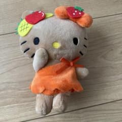 ハローキティ フルーツヘアアクセサリー ぬいぐるみのサムネイル