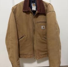 Carhartt デトロイトジャケット usa製 BRN ゴールデンサイズ - メルカリ