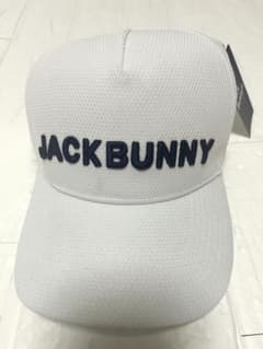 新品 Jack Bunny キャップ ホワイト ゴルフのサムネイル