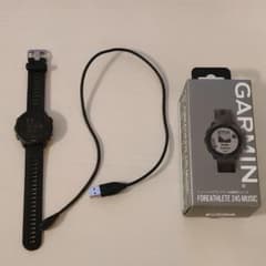 GARMIN FOREATHLETE 245 MUSIC WHITE BLACKのサムネイル