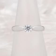 ☆Tiffany&Co.☆ ハーモニー エンゲージリング Pt950 - メルカリ