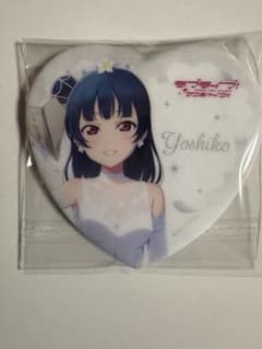 ラブライブサンシャイン 津島善子 ハート型缶バッジ - メルカリ