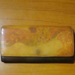 ヒラメキ クリムト 長財布 中古のサムネイル