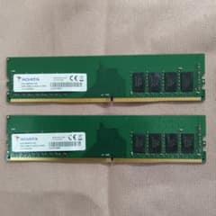 A‐DATA DDR4メモリ 8G 2枚組 中古 - メルカリ