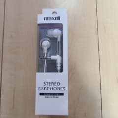 maxell カナル型イヤホン MXH-SC25WH ホワイトのサムネイル
