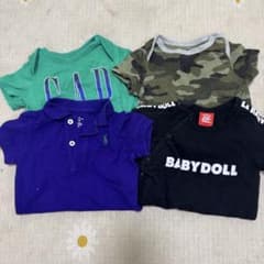 ラルフローレン babyGAP BABYDOLL ロンパース70 4枚のサムネイル