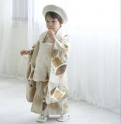 utatane ひよこ商店 七五三 着物 3歳 男の子 被布セット - メルカリ