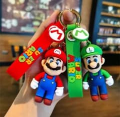 マリオ　ルイージ　キーホルダー2点セットのサムネイル