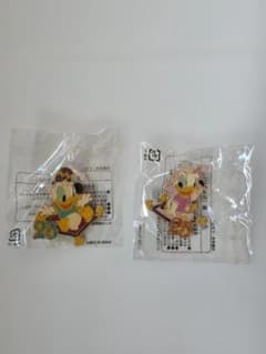 ディズニー 25周年 ピンバッジ ドナルド デイジー 2個セットのサムネイル