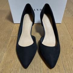 RANDA 3E BLACKパンプス　24.5cmのサムネイル