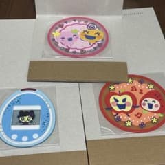 たまごっち クリアラバーコースター 3枚セットのサムネイル