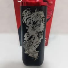 龍 鯉 滝登り デザイン glo HYPER pro グロープロ ルビーブラック