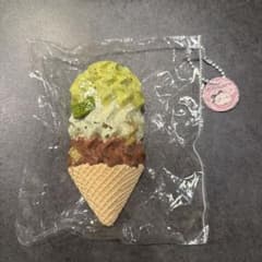Patissier 金箔付きソフトクリーム スクイーズ 抹茶チョコ 3色のサムネイル