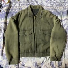 ビンテージ50s コットンウィップコード　ワークジャケット　超BIGサイズXXL