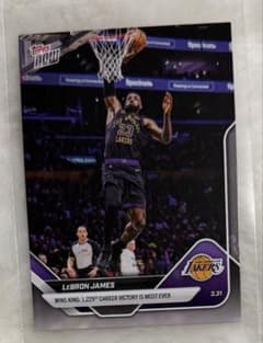 LEBRON JAMES レブロンジェームズ 235 Topps Now NBA - メルカリ