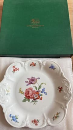 Hutschenreuther 花柄皿 6枚セット Hutschenreuther 花柄皿 約25cm - メルカリ