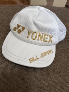 YONEX ALL JAPAN ホワイトキャップ - メルカリ