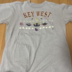 KEY WEST プリントTシャツ グレーのサムネイル
