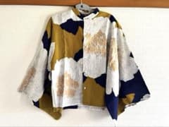H*K様 美品　SOU・SOU 草衣 上／芍薬 黄昏月　高島縮　Mサイズのサムネイル