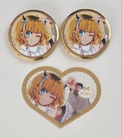 推しの子 MEMちょ 缶バッジ ハート型クリアカードのサムネイル