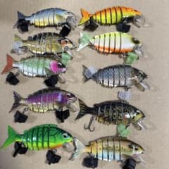 ハードルアー 10個セット マルチカラーのサムネイル