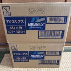 アクエリアス 48g×30パウダー 5袋　２箱のサムネイル
