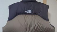 THE NORTH FACE ヌプシダウンベスト ブラウン ノースフェイス Lのサムネイル