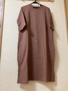 heart market カットソーワンピース　ブラウン Fサイズのサムネイル