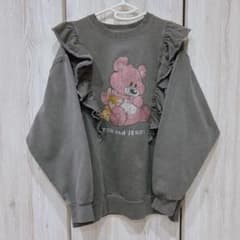 新品タグ付✨TOM and JERRY フリル付きトレーナー【M】トムとジェリーのサムネイル