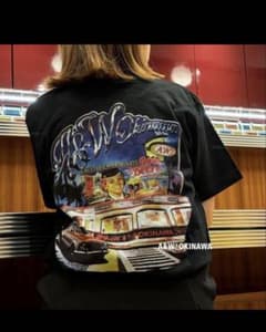 入手困難/絶版A&W 牧港店55周年限定 レトログラフィック Tシャツのサムネイル