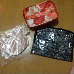 化粧 ポーチ 3つセットでお買い得のサムネイル
