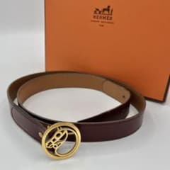 HERMES エルメス ベルト レザー ホースモチーフ 75 ○L刻印 - メルカリ