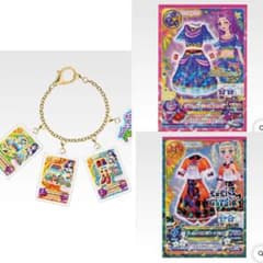 アイカツ！ 一番くじ アクリルキーホルダー チャームとメモ帳セット