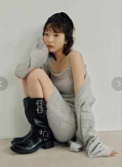 LILYBROWN ニットカーデセットミニワンピースのサムネイル