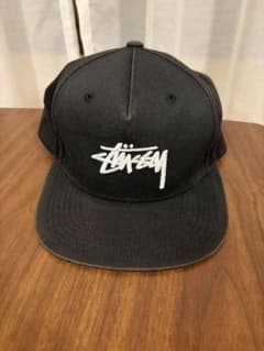 Stussy キャップ ブラック スチューシーのサムネイル