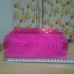 VICTORIA'S SECRETスパンコールピンクポーチのサムネイル