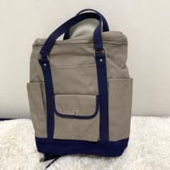 u*w様 信三郎帆布　R-08 リュック　紺　ネイビー u*w様 信三郎帆布 R-08 リュック 紺 ネイビー - メルカリ