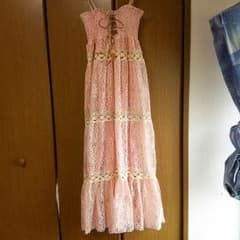 夏物ロングワンピース♡激安のサムネイル