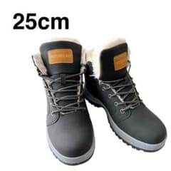 ☘️ 【25cm】防寒ブーツ メンズ レーディス 防水 トレッキングブーツ