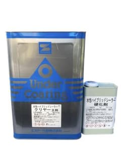 エスケー化研 水性ハイブリッドシーラー クリヤー 14kgセットのサムネイル