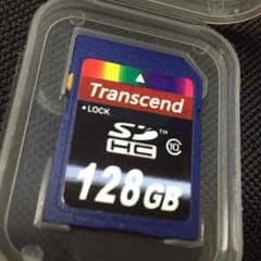 今だけ値下げ中！SDカード(SDHC)128GB Class10のサムネイル