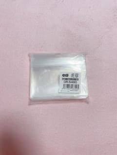 新品！名札用ケース 防水チャック付大 10個入りのサムネイル