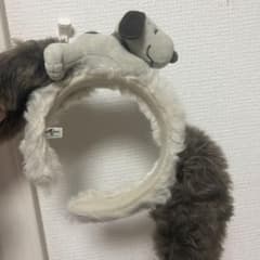 スヌーピー ぬいぐるみ付きカチューシャのサムネイル