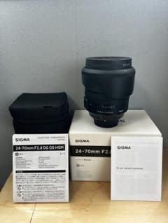 【美品！】SIGMA 24-70mm F2.8 DG OS HSM・Fマウントのサムネイル