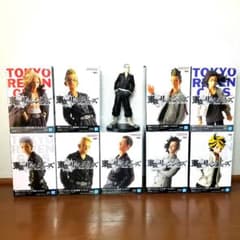 東京リベンジャーズ フィギュア マイキー 場地 稀咲 三ツ谷 等　10種セット