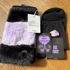 ANNA SUI 암 커버 마이멜로디 -, 쿠로미 양말 세트