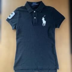 Ralph Laurenラルフローレン ポロシャツ レディース ブラック y2kのサムネイル