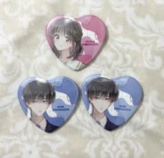 多聞くん今どっち 白泉社 カフェ ハート缶バッジ 桜利 うたげ|mercari